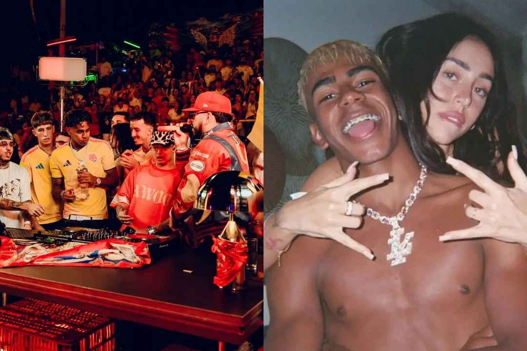 Lamine Yamal reacciona al nombre de Nicki Nicole en concierto en Colombia