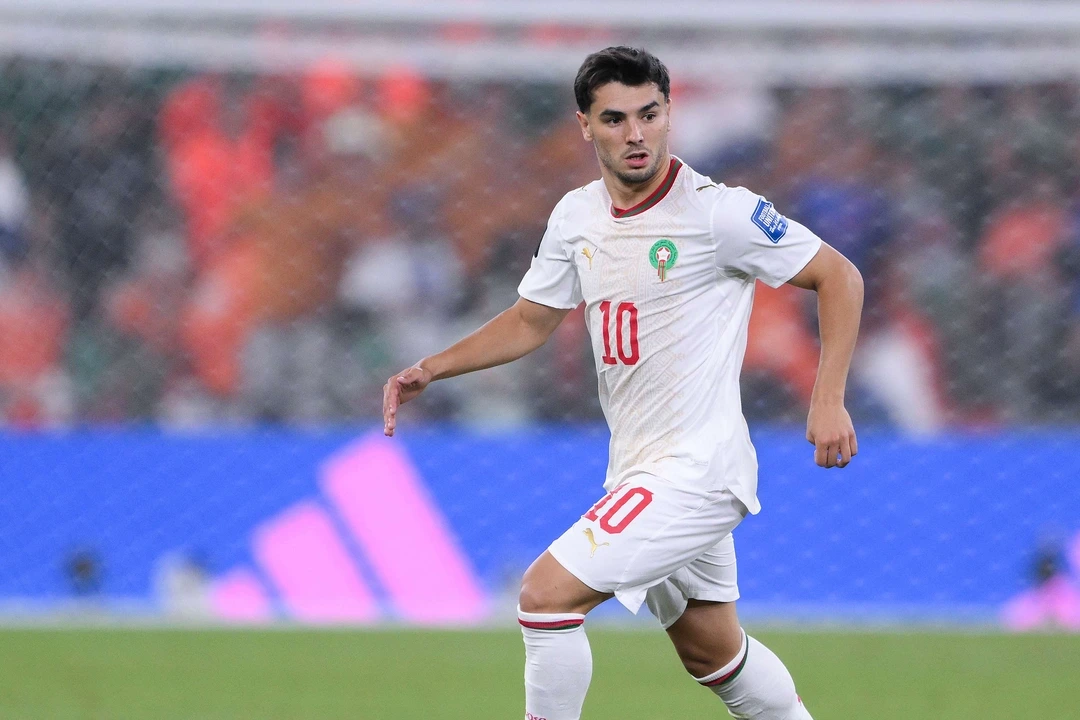 Ibrahim Díaz celebra la clasificación de Marruecos a cuartos de final