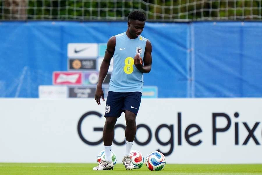 Bukayo Saka genera dudas sobre su titularidad ante Ghana en el Mundial