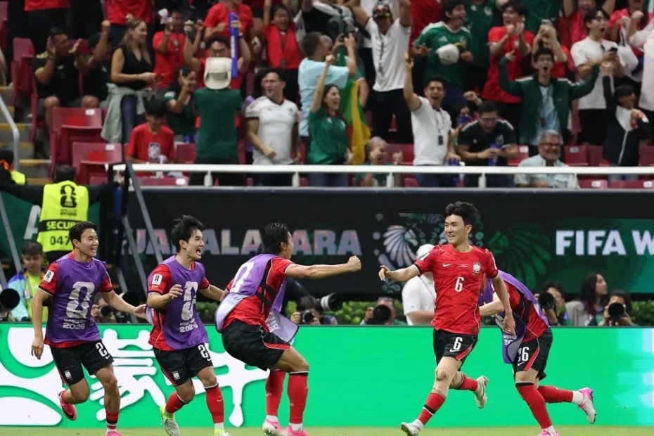 Corea del Sur venció 2-1 a la República Checa