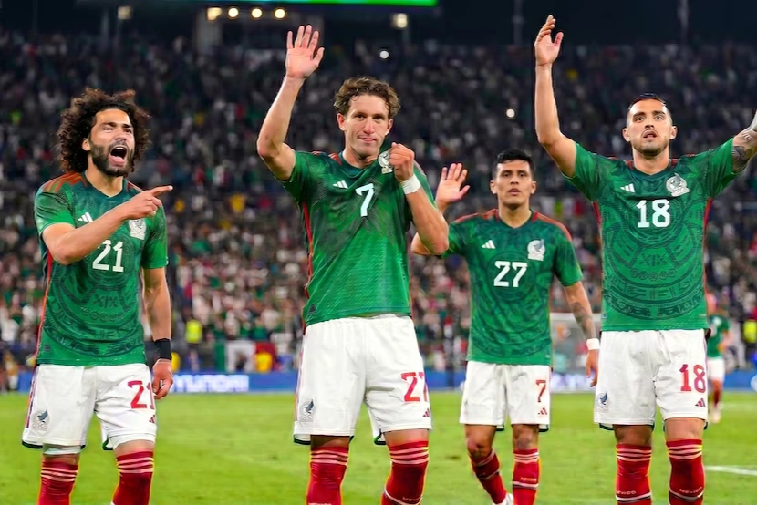 Marcel Ruiz, Luis Chávez, Chino Huerta, Richard Ledezma