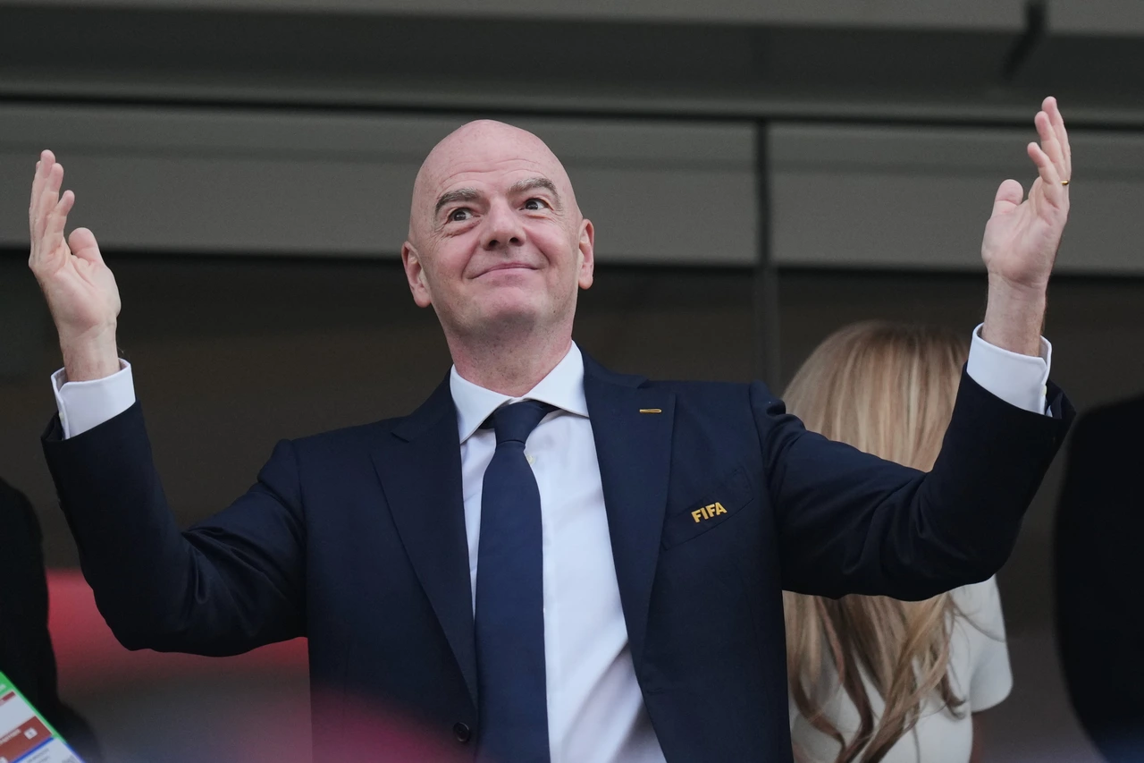 Gianni Infantino recorre kilómetros en el Mundial 2026