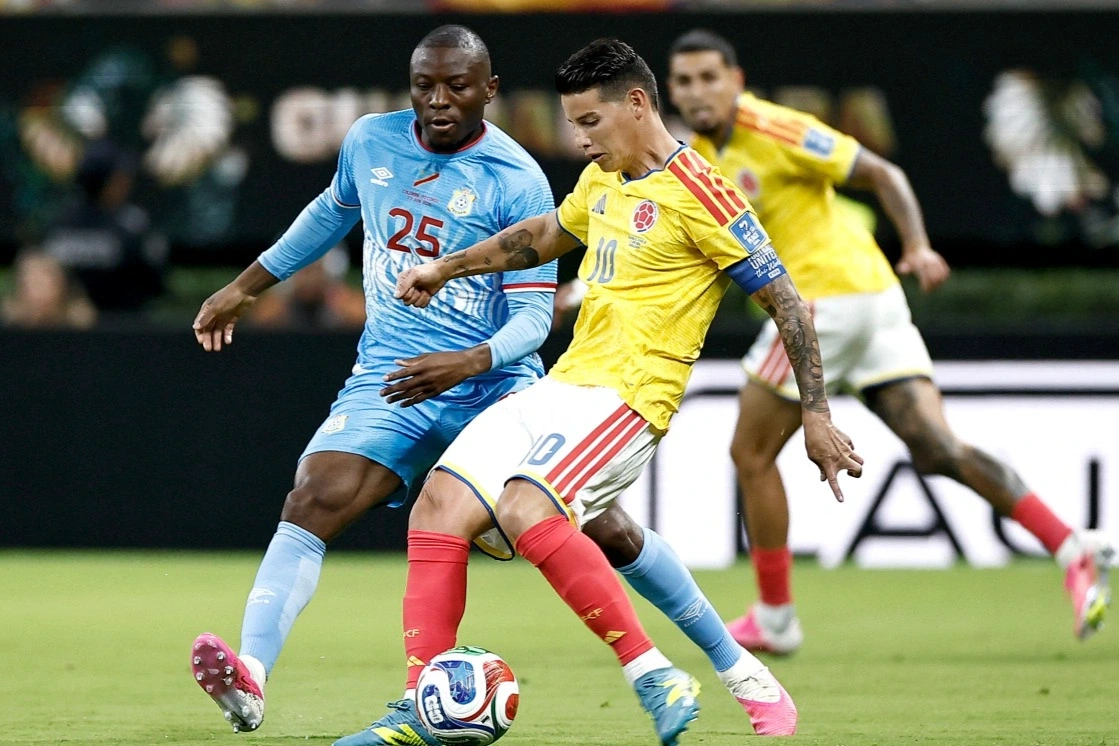 Colombia asegura su clasificación tras vencer a RD Congo