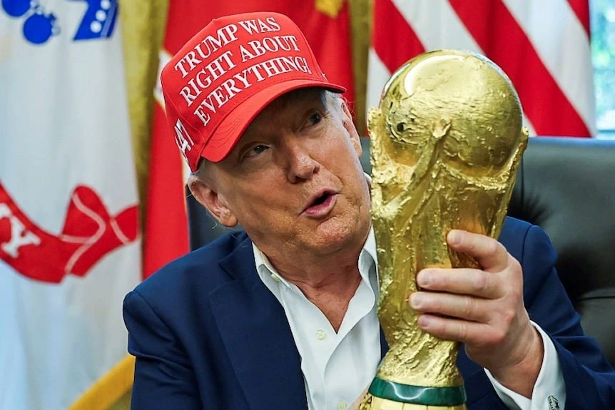 Donald Trump entregará el trofeo al campeón del Mundial en julio